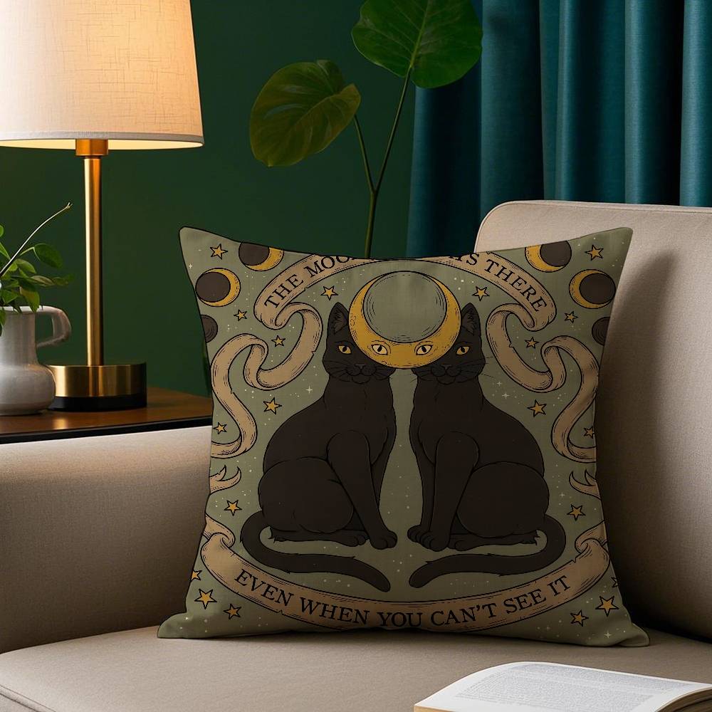 

Ретро Чехол для подушки с кошкой Короткий плюш Принт Наволочка Квадратные Наволочки для диванных подушек Домашний декор для дивана 12x12Inch