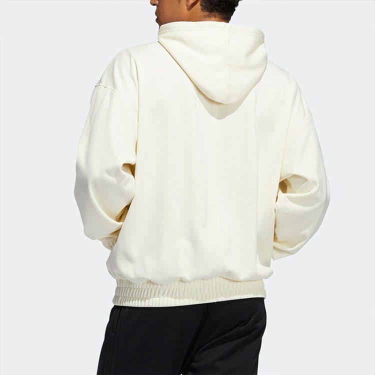 Adidas Sweatshirts Men's Ivory Hooded Moderate Regular GP6225