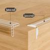 Kids' Clear PVC Anti-Collision Edge Protector Strip for Doors & Cabinets