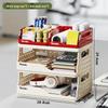 Foldable Plastic Desktop Storage Bins