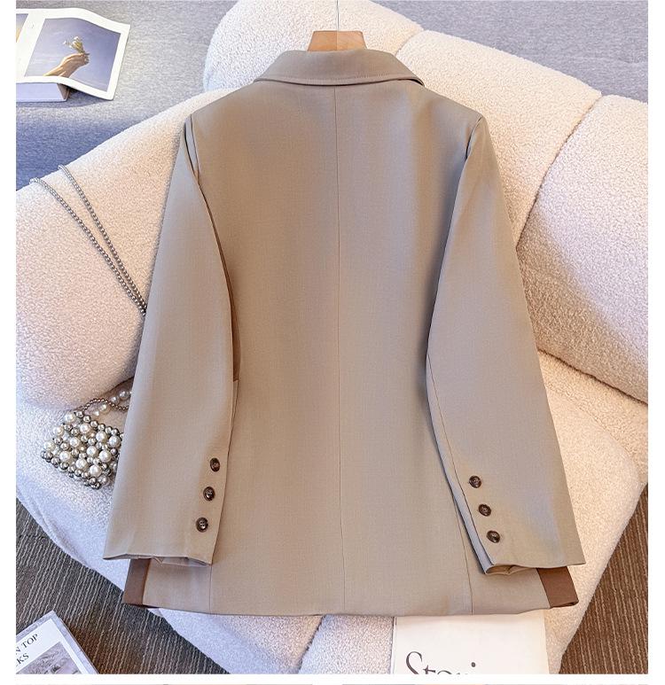Plus Size Women's Hepburn Style Winter Quilted Suit: Thickened Jacket & Wide-Leg Pants (130-350 lbs)