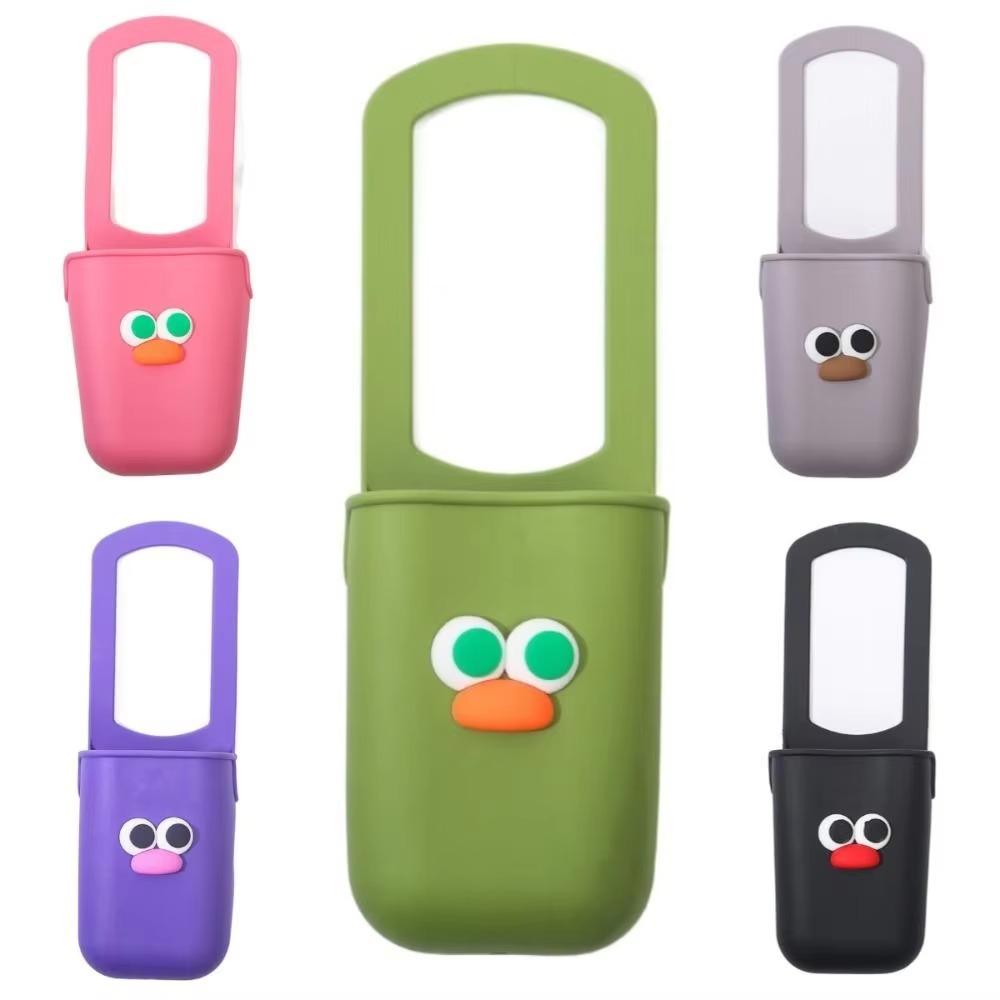 Universal Silicone Cup Holders Large Capacity Cartoon Face Baby Stroller Cup Rack Portable With Drainage Holes Phone Holder