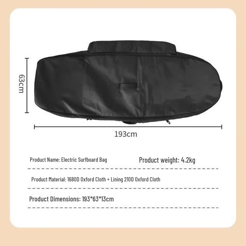 PULIAN Surfboard Bag with Wheels and Straps