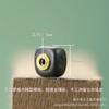 Ebony Wood Barrel Beads 9x8mm with 1.5mm Hole - DIY Hairpin Accessories, Tibetan Retro Style A108