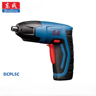 Dongcheng Domácí elektrické nářadí DCPL5C Mini elektrický šroubovák Lithium-iontová baterie Dobíjecí šroubovák