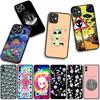 Trippy Tie Dye Peace Alien Phone Cover Case for Apple iPhone 16 15 14 Plus 13 12 Mini 17 Pro Max + ProMax 16E Air 16+ Casing
