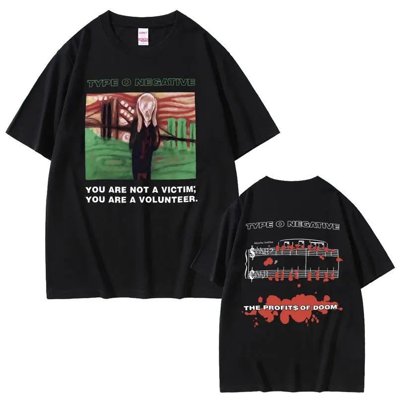 2026 Rock Band Type O Negative Suspended In Dusk Essential T-shirt Men Women Fashion Casual Tshirt Male Vintage Oversized Tops Tees