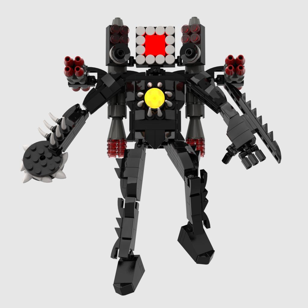 Titan Stereo God Tv Man Toilet Man And Monitor Man Toy Building Block Toy