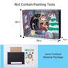Kids DIY Craft Toys Xmas Theme Handmade Kids Crafts Drawing Toy Painting Craft Kit Educational Toys for Children Christmas Gifts