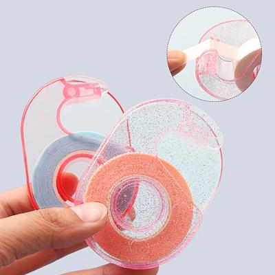 Wimpernverlängerungs-Klebebandspender, Kunststoff-Klebstoffschneiderhalter-Basis, Make-up-Pfropfwerkzeuge, Duftlos, Kein Strom oder Batterie erforderlich