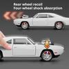 1:24 Alloy Charger GTR SKYLINE Cars Models Diecast Toys Wheel Pull Back Miniature Car with Light Music Vehicles Collectible Item