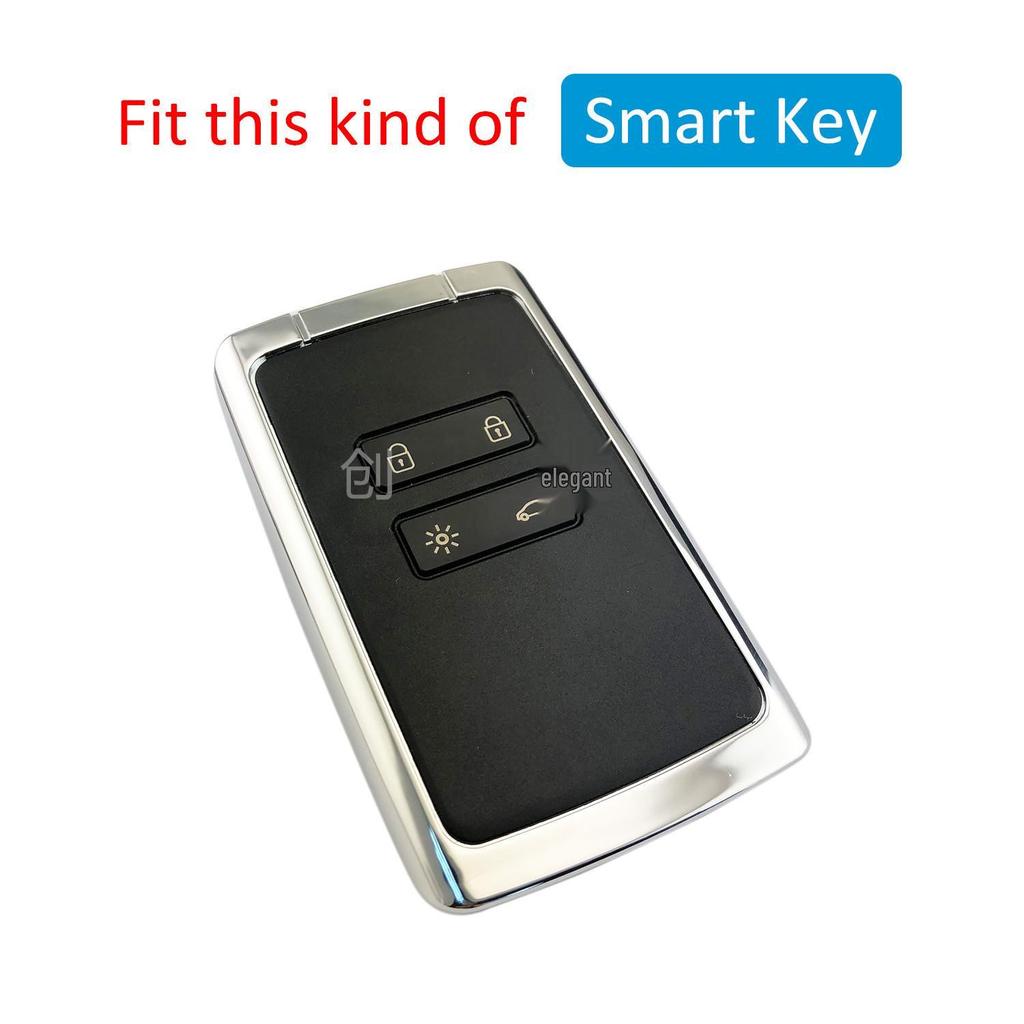 Karbonowa obudowa kluczyka do Renault Megane/Koleos - Ochronny futerał na pilota