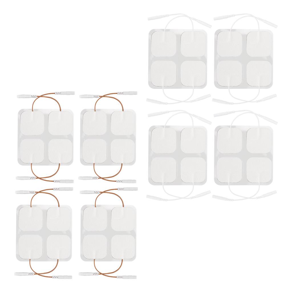 16pcs Electrode Patch Self Adhesive Reusable Replacement  Electrode Pad for TENS Machine 1.6 I
