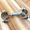 Adjustable Double-Layer Stainless Steel Hose Clamp & Pipe Support