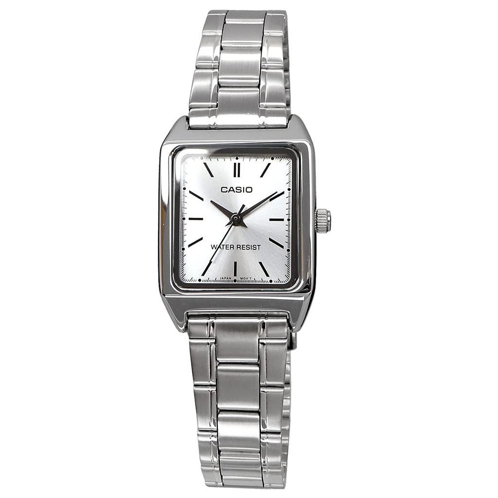 CASIO Casio Standard Cheap Casio Watch Analog Stainless Steel Silver Women's LTP-V007D-7E [Used]
