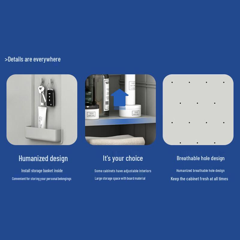 Yayue ABS Plastic Waterproof Storage Locker