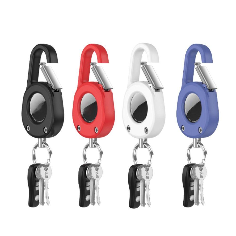 Carabiner Holder Case Keyring Portable Protective Cover for AirTag Adventure