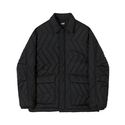 Revers Baumwolljacke für Herren, Winter Koreanischer Stil Locker und Trendig Kurze Jacke, Baumwollmantel und Übermantel