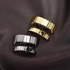 HIPHOP Gold Bling Trapezoid Fangs - Six Teeth Jewelry for European & American Trends