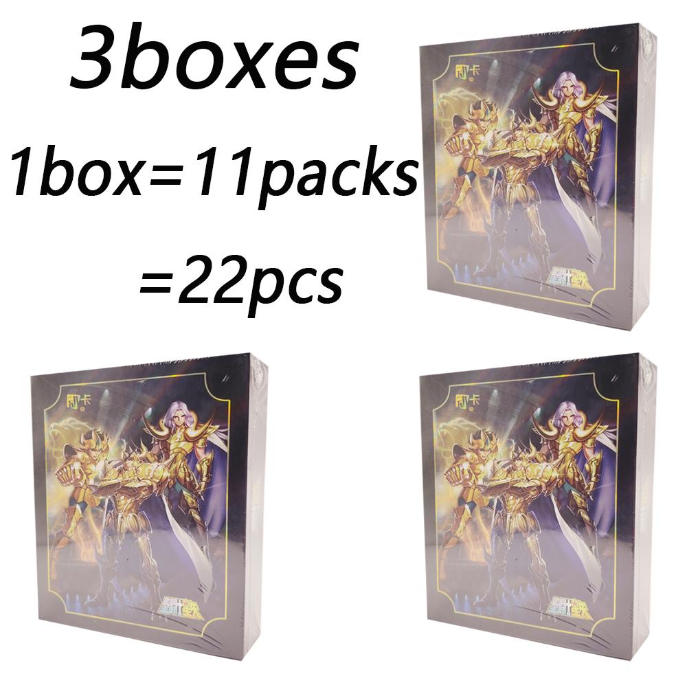 Saint Seiya Collection Cards for Boys Girls Classic Fantasy Anime Featured Exclusive Personality Characters Cards Festival Gifts