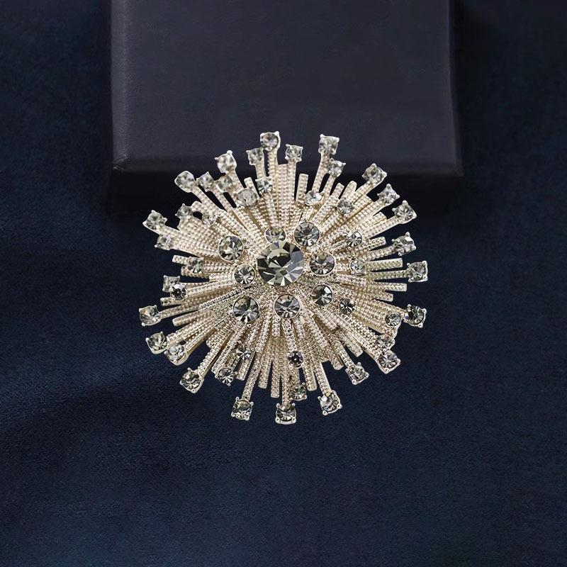 

Корейская Роскошная Брошь Подсолнух Премиум-класса - Универсальная Креативная Булавка для Свитера и Модный Аксессуар-Корсаж