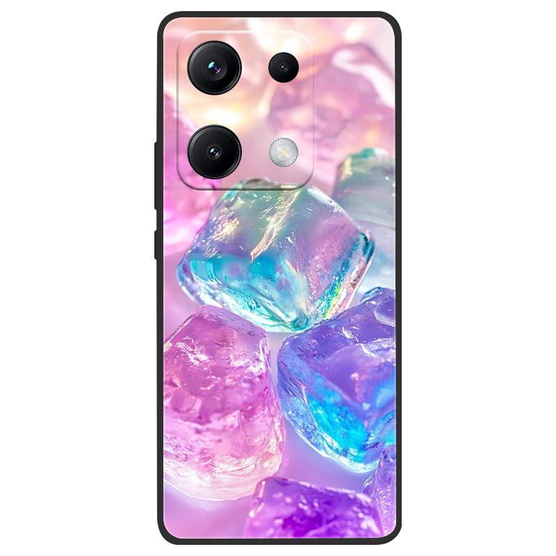 For Redmi Note 14S 4G Phone Case 14 s Marble Painting Pattern Soft Silicone Anti Drop Cover For Xiaomi Redmi Note 14S Shell