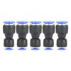 50 Stück PushtoConnect Fittings PG84 Schnellverschluss Pneumatische Gerade Steckverbinder