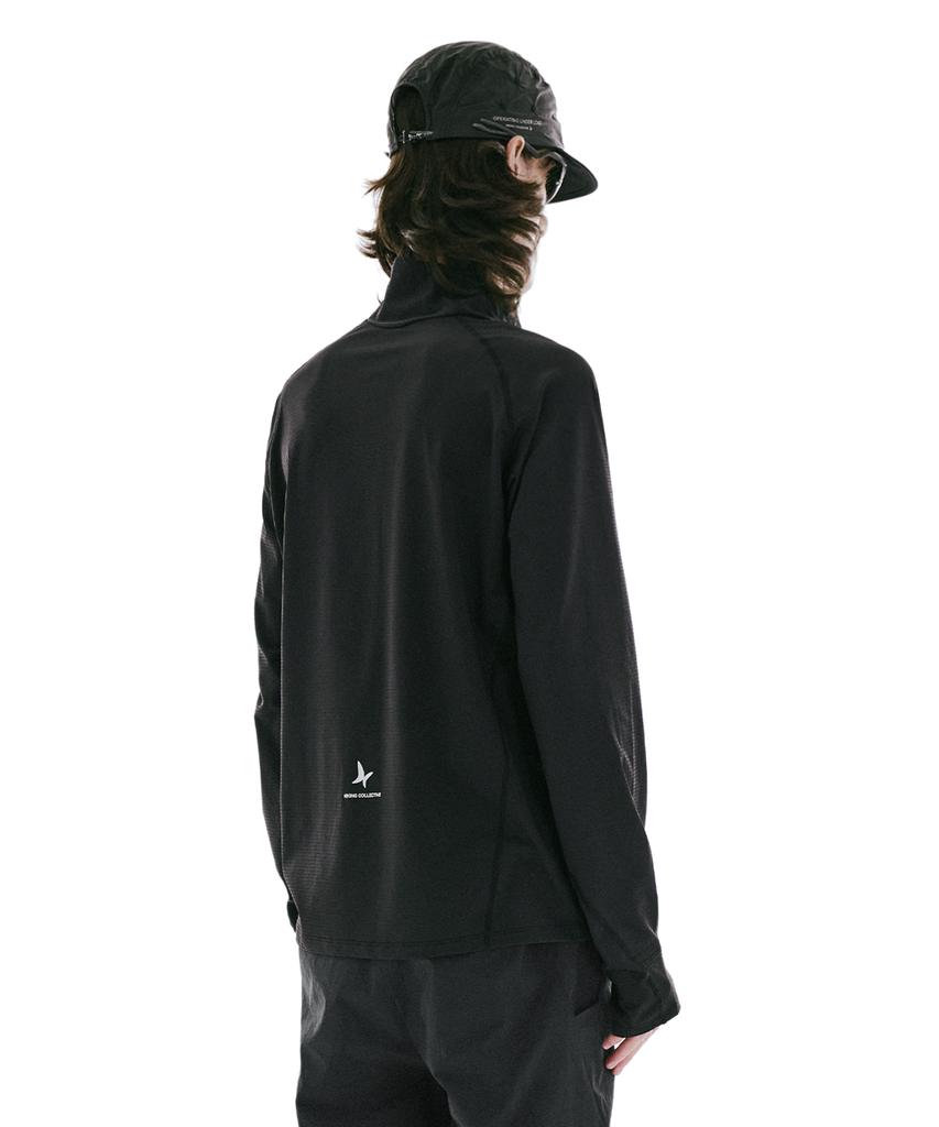 Koldeuwom Tempo Grid Half Zip (Black)