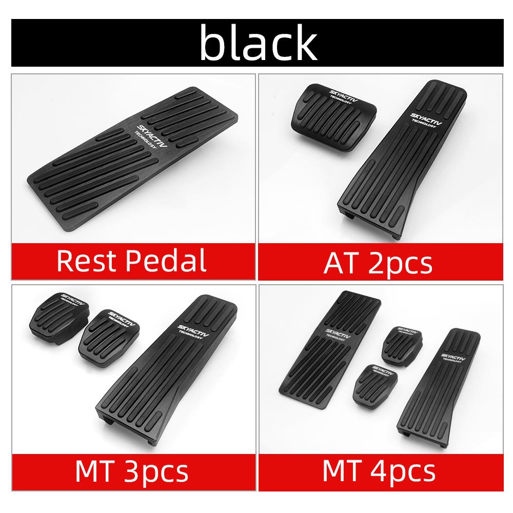 For Mazda 3 BP CX30 CX-30 CX50 CX60 MX30 2019 - 2021 2022 2023 2024 2025 Car Foot Rest Accelerator Brake Pedal Cover Accessories