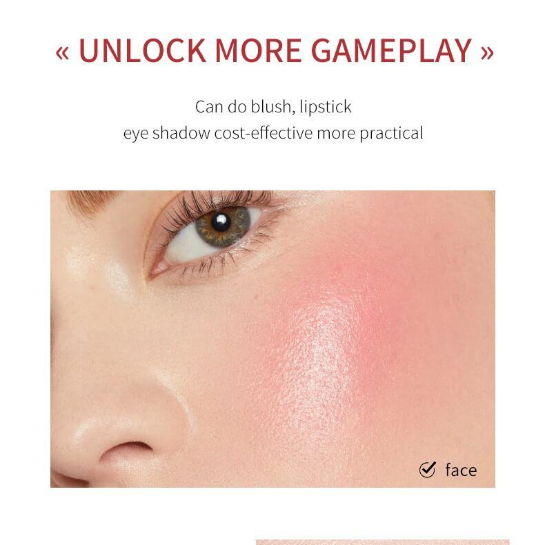QICIY Blush Stick, Natural Nude Makeup, Contouring & Brightening Complexion