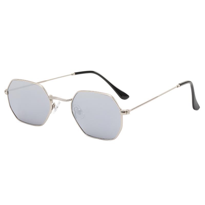 Superhot Eyewear 19761 Fashion 2021 Polygon Shades Metal Frame Sunglasses