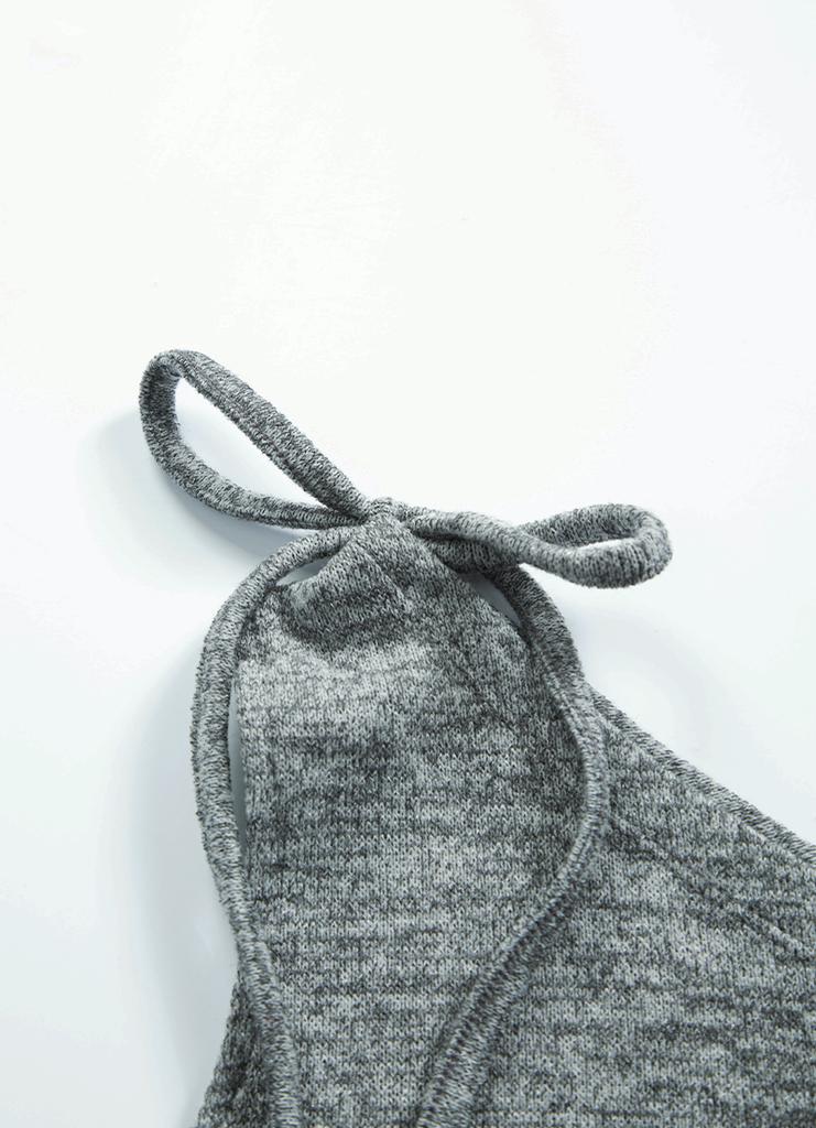 Aejeuon Muse Cut-Out Tee / Gray