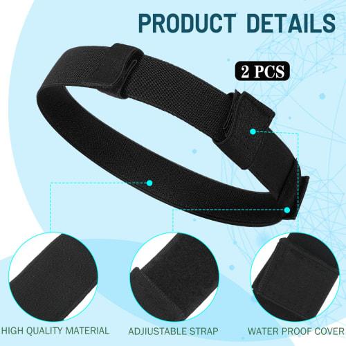 2-Piece Nasal Oxygen Cannula Ear Protector, Cannula Headband, Adjustable Oxygen Tube Ear Protector, Nasal Cannula Holder, Soft Nasal Oxygen Tube Clip