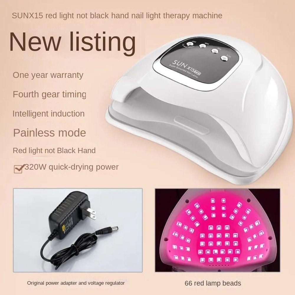 Digitalanzeige UV LED Nageltrockner 320W Gel Farbtrockner Nagel Trocknungsgerät Professionelle Anwendung