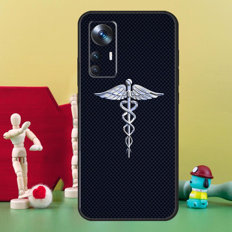 Emergency Medical Star of Life Case For Xiaomi 15T 14T 13T Pro 13 14 15 Ultra 17 Pro Max POCO F5 F6 F7 X5 X6 X7 Pro Cover