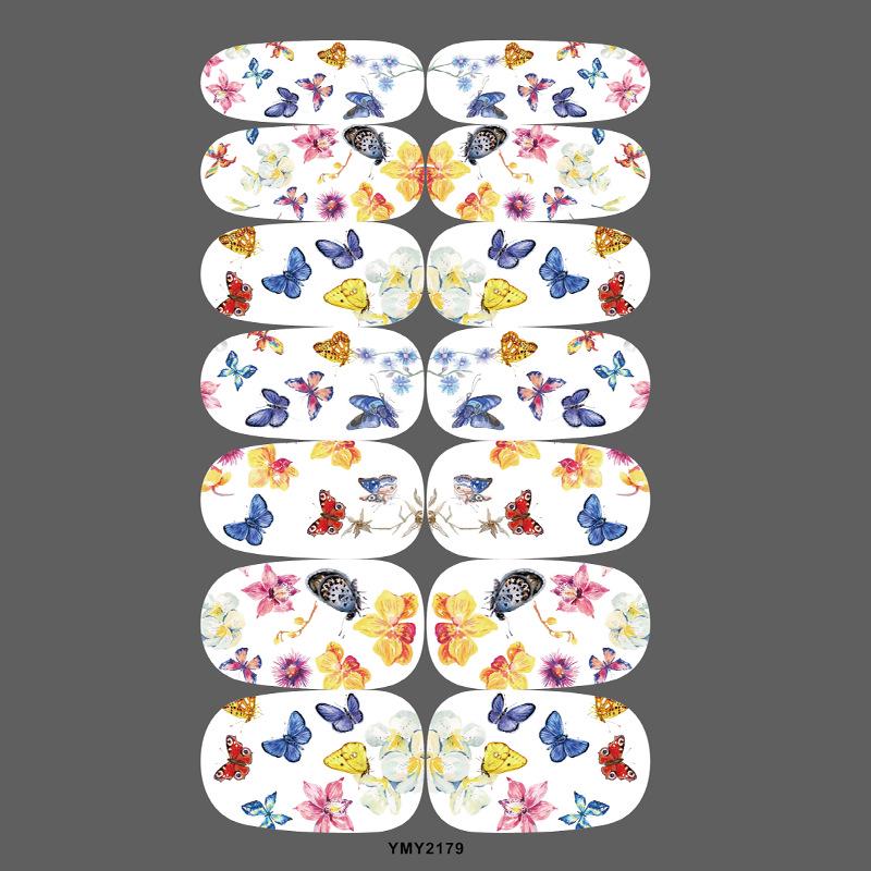 Summer Style Nail Art Stickers YMY2169-2180