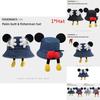 Mickey Maus Denim Fischerhut Mit Atmungsaktivem UV-Schutz Für Sommer-Modeaccessoires