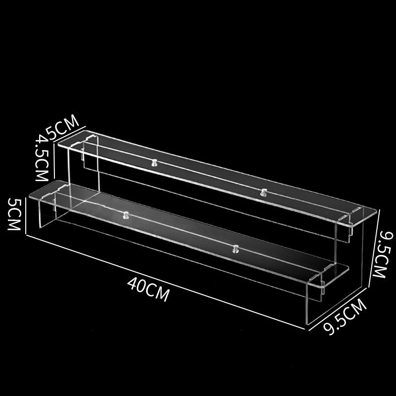 1-5 Tier Clear Acrylic Display Stand for Funko Figures Perfume Organizer Collections Doll Cosmetic Storage Holder Cupcake Stand