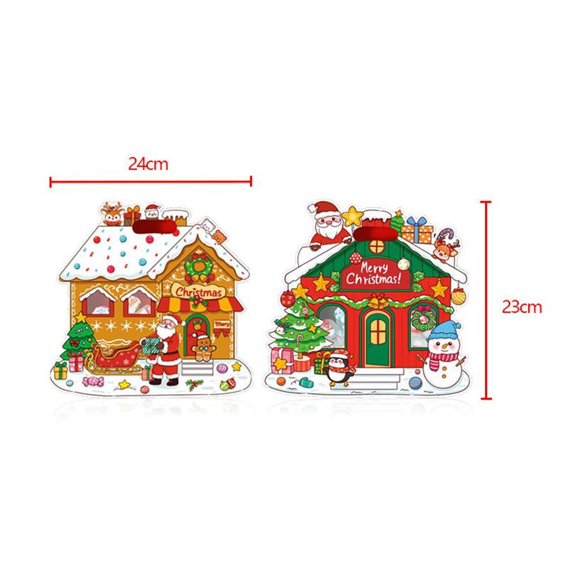 Christmas Igloo Gift Packaging Bag Holiday Gift Bag Christmas Eve Candy Biscuit Packaging Children'S Handheld Gift Bag
