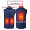 Men's Dual Control USB Heated Vest - 11 Zone, 3 Temperature Settings for Winter