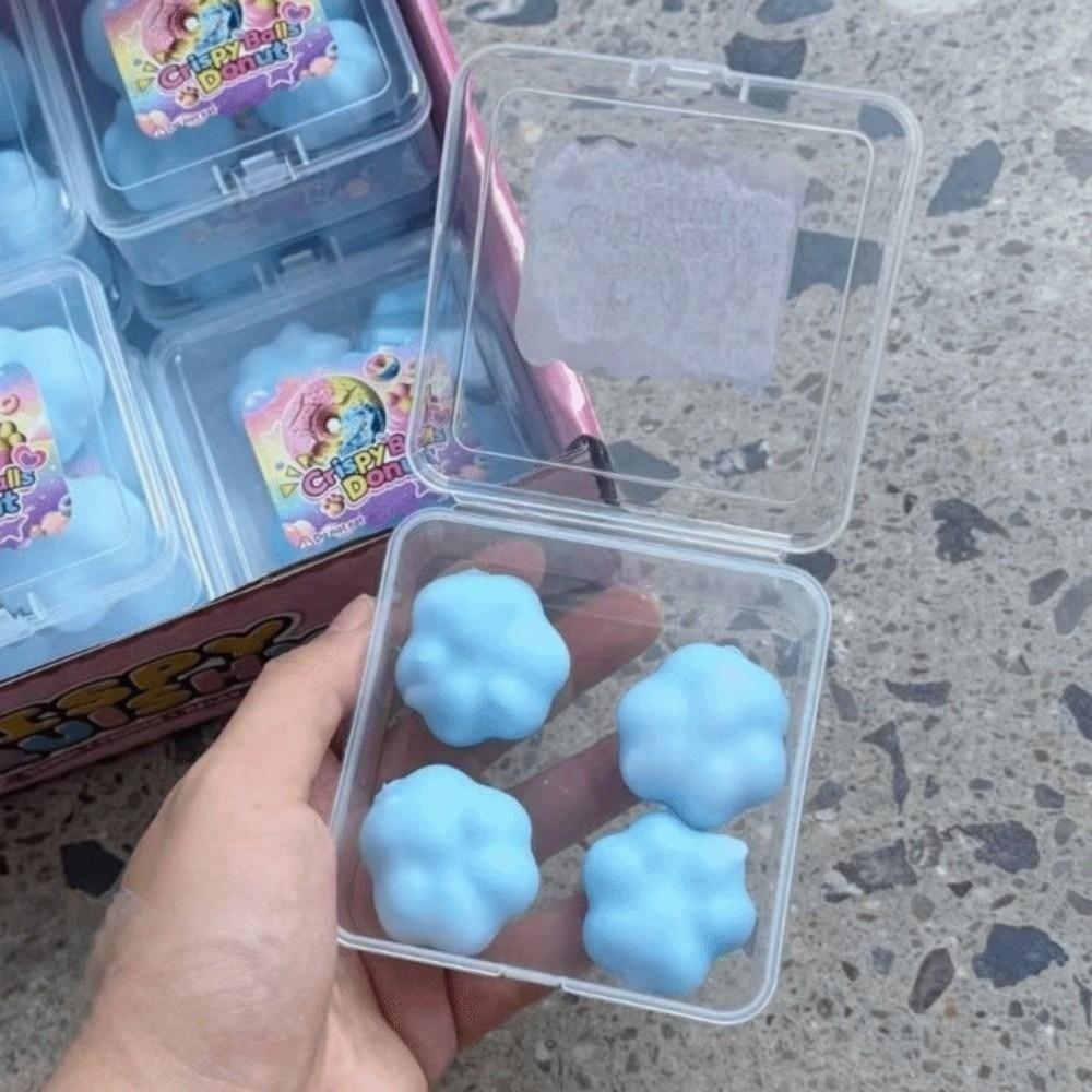 Handmade Crispy Chocolate Squishy Toy Portable Crispy Chocolate Pinching Toy Gifts for Kids