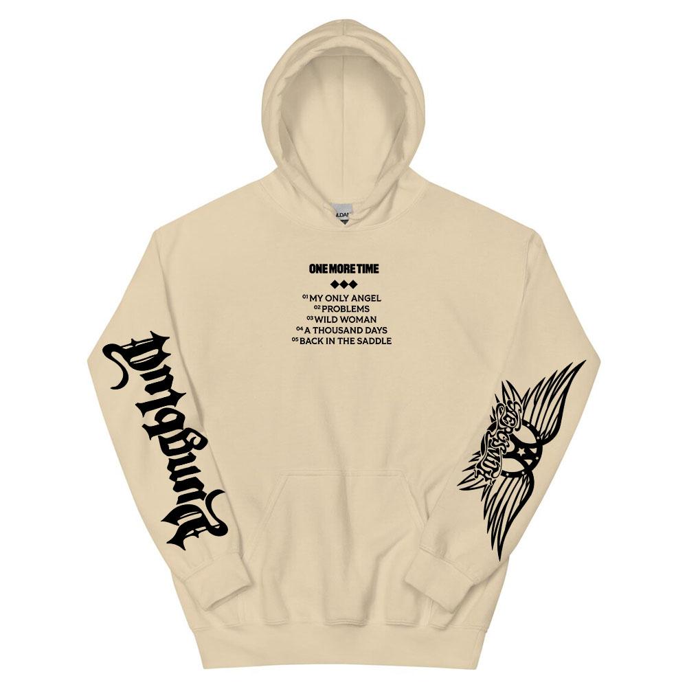 Aerosmith YUNGBLUD Ještě jednou Mikiny Fleece Zima Dlouhý rukáv Pánské Mikiny S kapucí Módní Pánské Dámské Oblečení