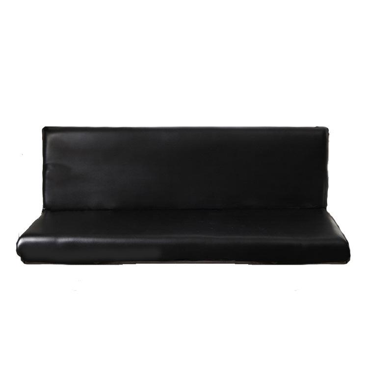 2026 Waterproof Sofa Bed Cover 100% Armrest-free Folding Sofa Cover All-inclusive Elastic Four-season PU Leather Sofa Cover