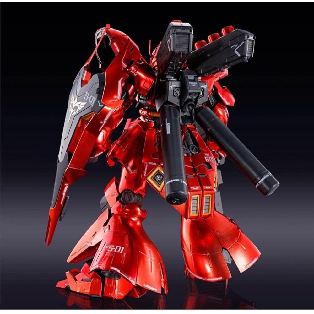 RG Mobile Suit Gundam 1/144 Sazabi Special Coating Model Kit Plastic Assembly Toy