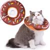 Adjustable Triangle Donut Cat Recovery Collar for Wound Healing
