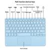 TransAudio 20 Pro Tablethülle: Bluetooth-Tastatur, Lederhülle, Magnetischer Stifthalter, Abnehmbare Maus.