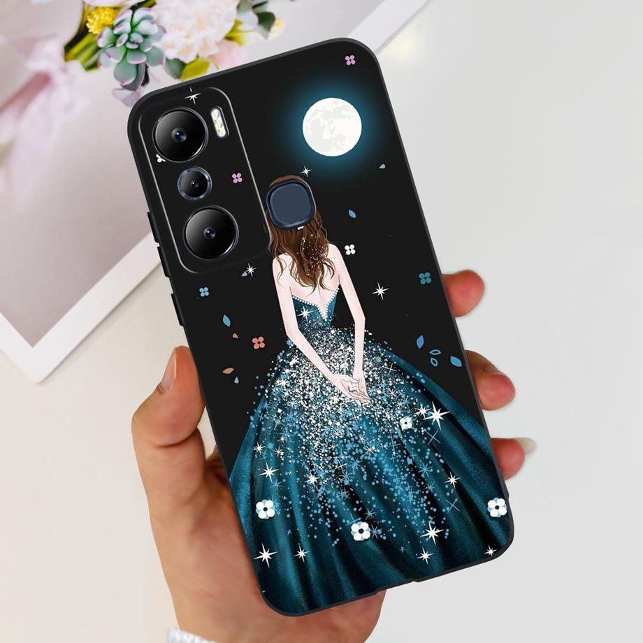 For Infinix Hot 20i 20 Play 20s Play Hot20 Phone Case Soft Liquid Silicone Bumper Shell Marble Cute Fashion Fundas For Hot20i