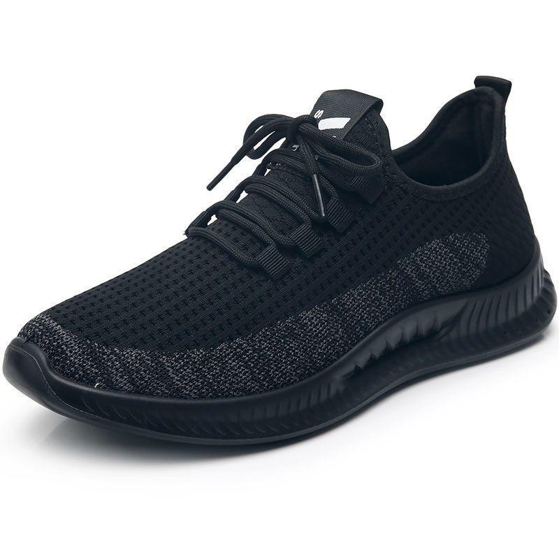 

Summer men s shoes men s casual shoes middle-aged and elderly mesh breathable sports shoes elderly walking shoes 44