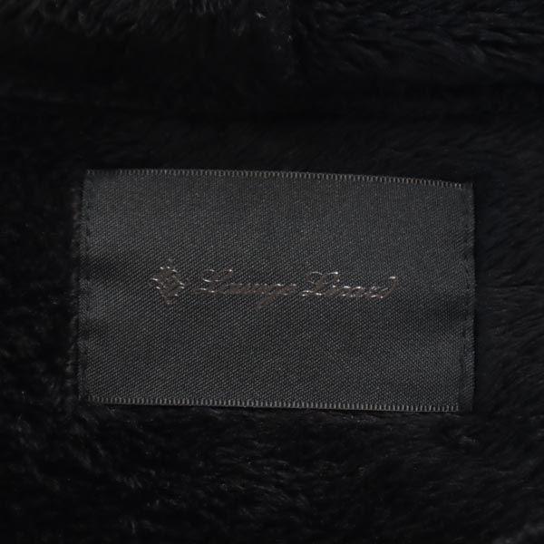 LOUNGE LIZARD vyrobeno v Japonsku Mikina s dlouhým rukávem Bore 2 černá Pánská Použitá