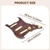 Pickguard Chitară Electrică Încărcat Precablat Rezistent la Uzură Piese Instrument Muzical Comutator Ceramic